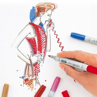 Copic Ciao Skin 6 набор маркеров с кистью, телесные цвета + линер - Copic Ciao Skin 6 набор маркеров с кистью, телесные цвета + линер