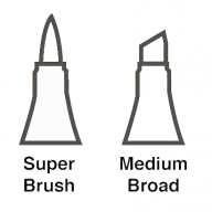 Copic Ciao Skin 6 набор маркеров с кистью, телесные цвета + линер - Copic Ciao Skin 6 набор маркеров с кистью, телесные цвета + линер